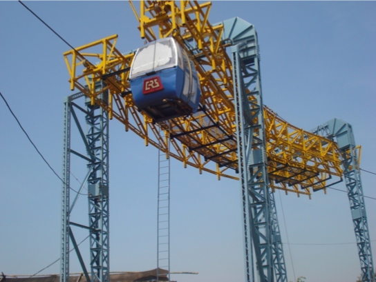 CURVO Ropeway's angular module. Image by CSR. 