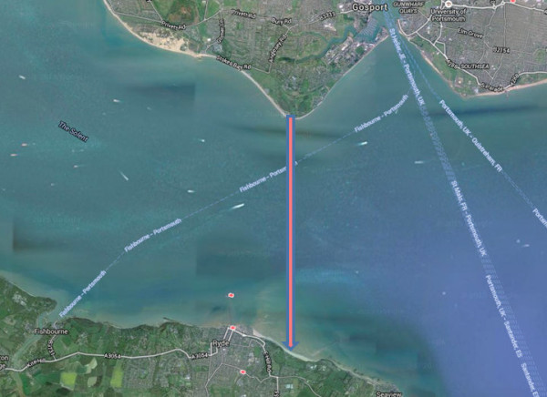 Hey look, it's a proposal that might potentially improve transportation. Ha ha. Jokes on you. Image from Isle of Wight Radio.