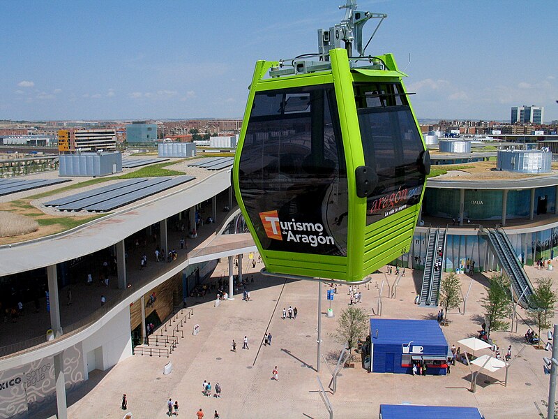 EXPO ALT GONDOLA (TELECABINA ARAMÓN ZARAGOZA 2008) - The